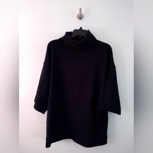 J.Crew Women's turtle neck sweater, Black,Sz: Small, Pre-owned